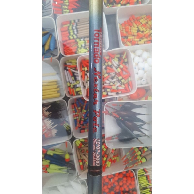 Joran Tegek Tongkat Pancing Kolong Tornado Nextar Pole