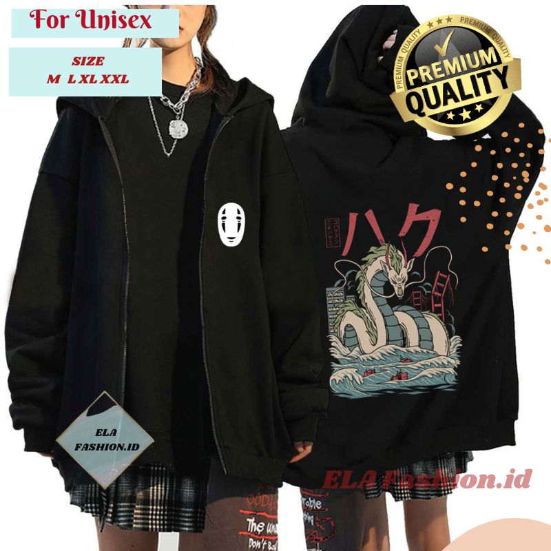 Jaket Totoro Kartun Anime Jepang Studio Ghibli Miyazaki Hayao Studio Ghibli  Naga