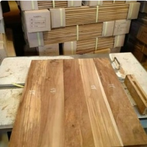 Lantai Parket Kayu Jati Asli per Meter - Parquet Flooring