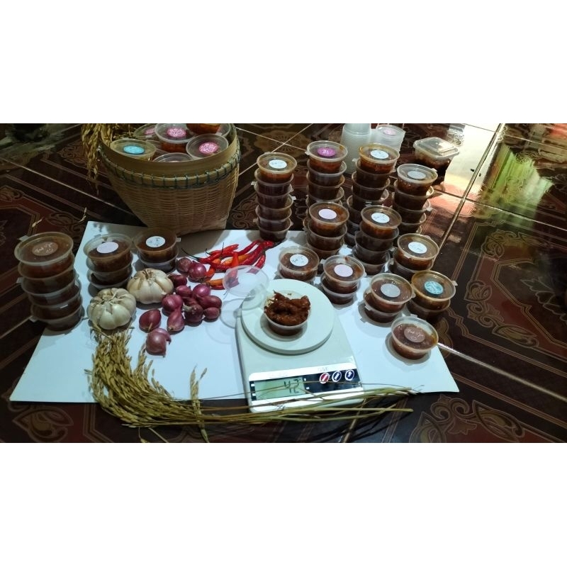 

Sambal baby cumi,Teri Medan,ayam suwir,cakalang (40 gram)