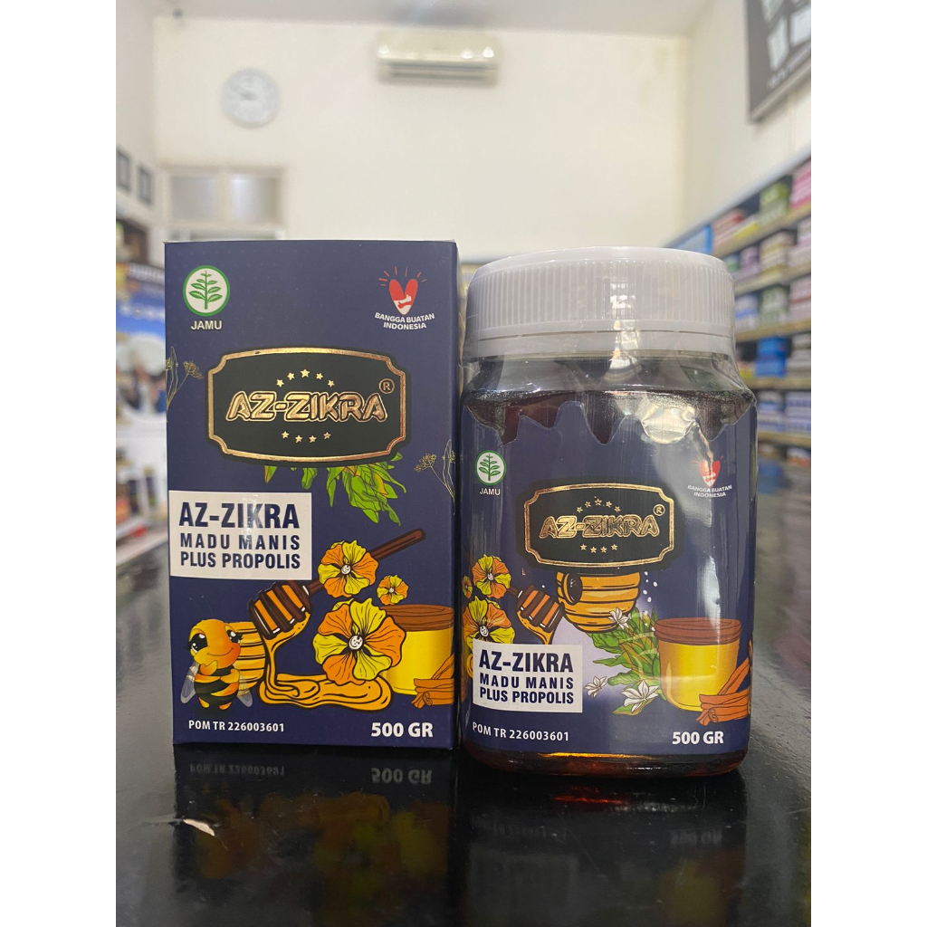 

MADU AZ-ZIKRA MANIS PLUS PROPOLIS