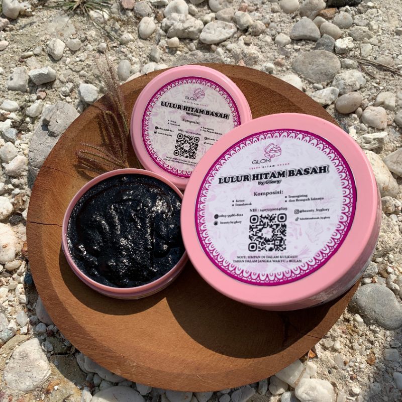 [GLORY] Lulur Hitam Basah, Bedda Lotong 100gr dan 250gr