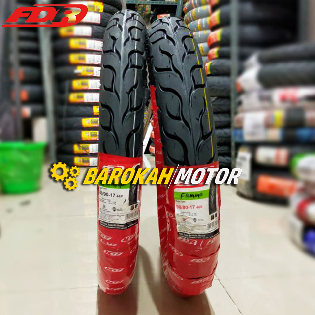 BAN LUAR FDR BAN MOTOR FDR FLEMMO 70/90-17 80/90-17 90/80-17 Tube Type BAN MOTOR BEBEK BUKAN TUBELES