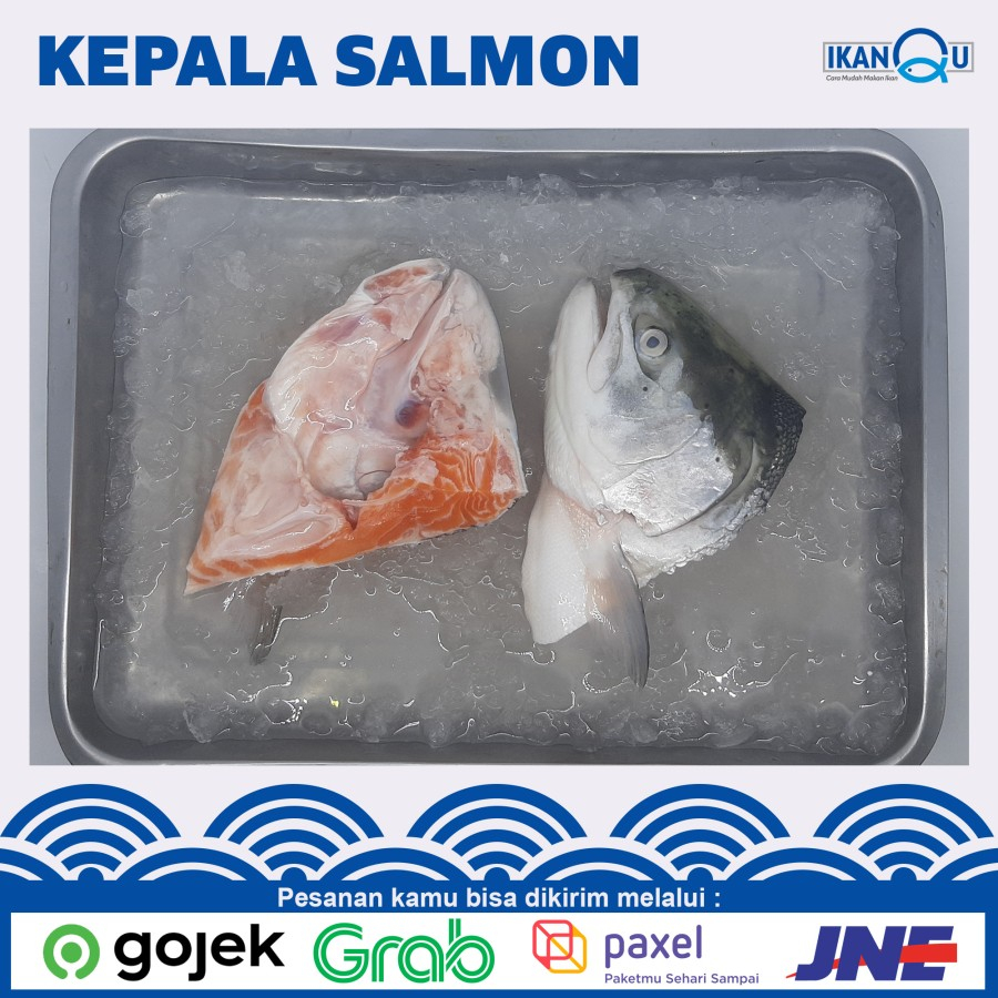 

Kepala salmon belah (sebelah) 1Pcs