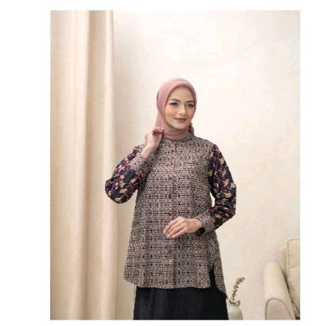 saadia shaira blouse heaven lights