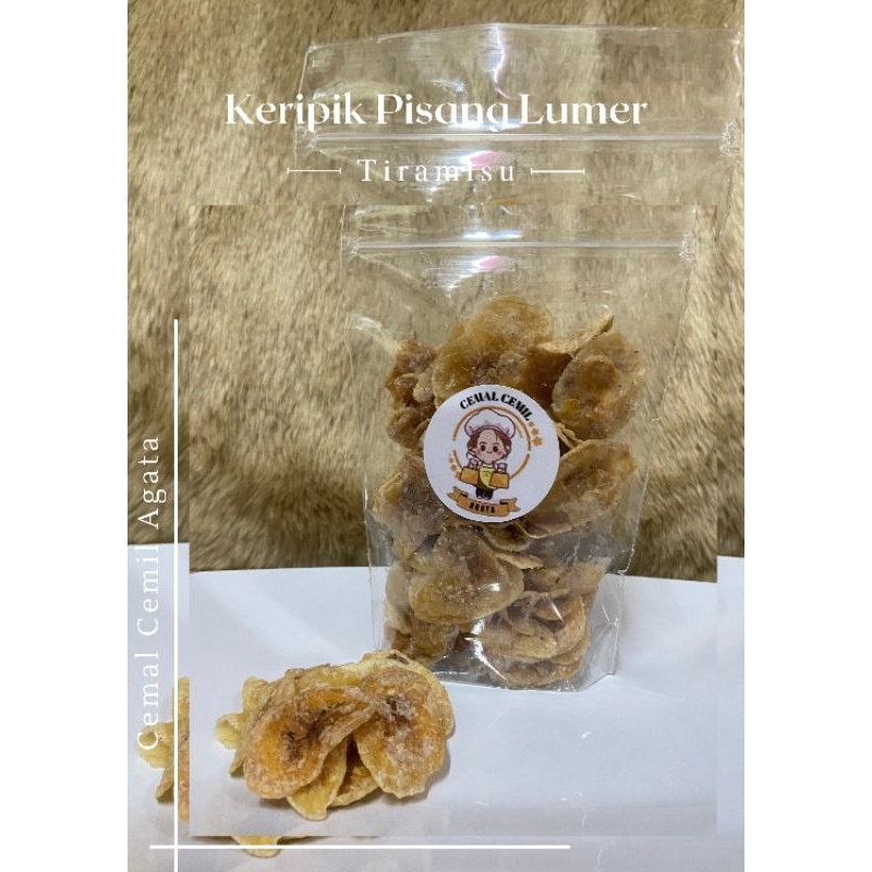 

Keripik Pisang Lumer Varian Tiramisu