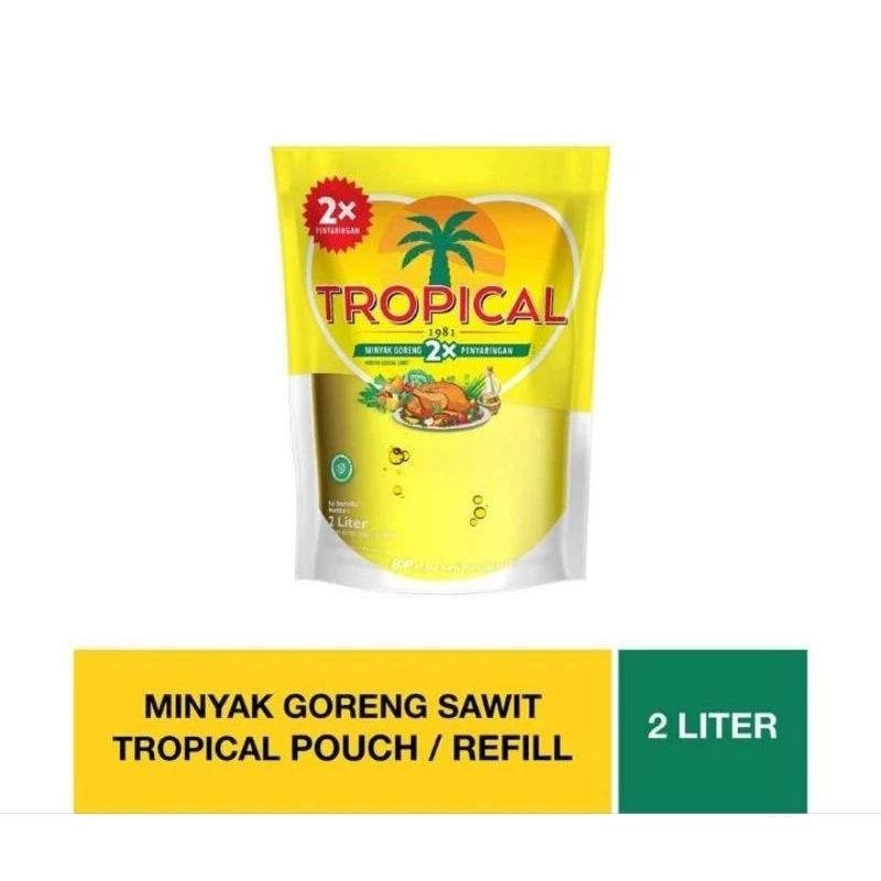 

tropical minyak goreng vouch 2 L
