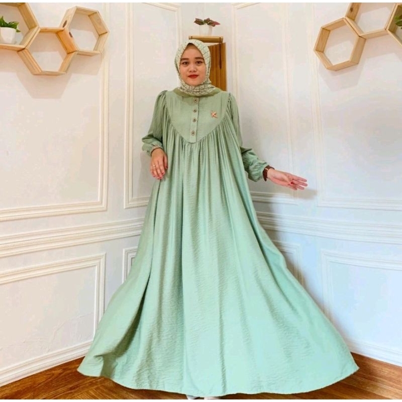 Alexa Kaftan Linen Cryspo Ori By R Filly