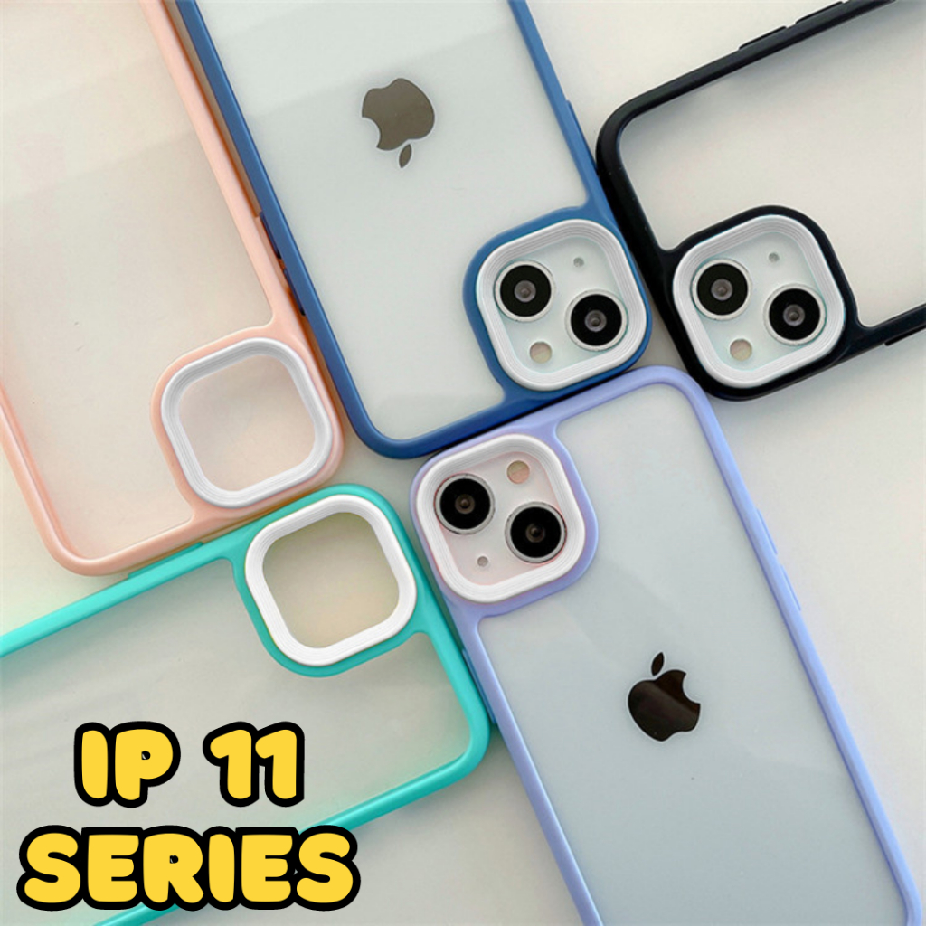 PREMIUM Softcase Fullcover Case Iphone Akrilik Polos Warna Iphone 11 Iphone 11Pro