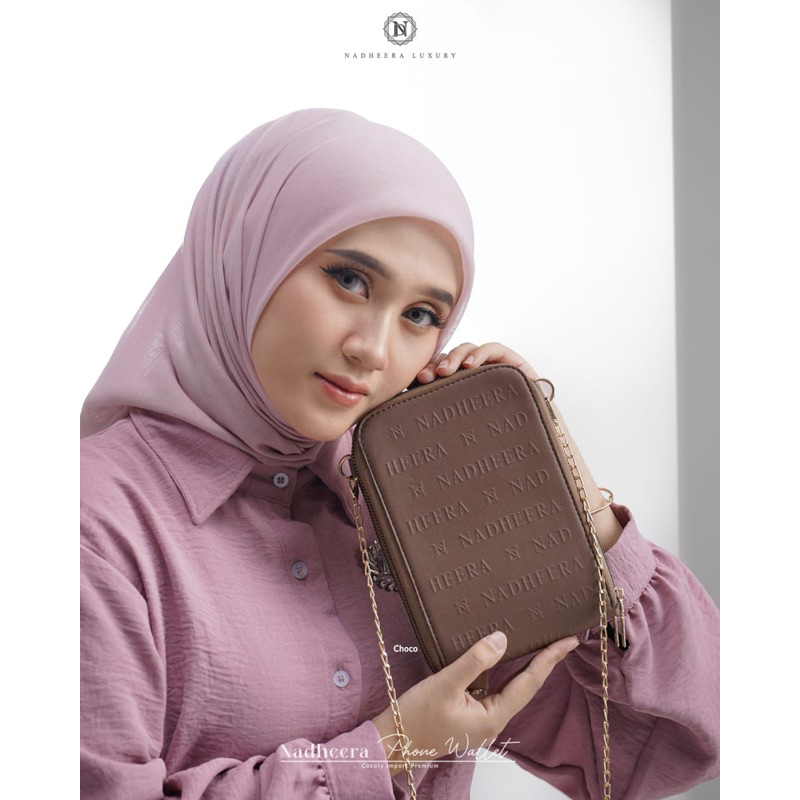 NADHEERA PHONE WALLET NADHEERA LUXURY // TAS HP SELEMPANG // TAS HP WANITA TERBARU