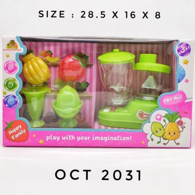 Mainan Blender Buah Jus Set Aneka Juice Mainan Anak Blender buah OCT 2031