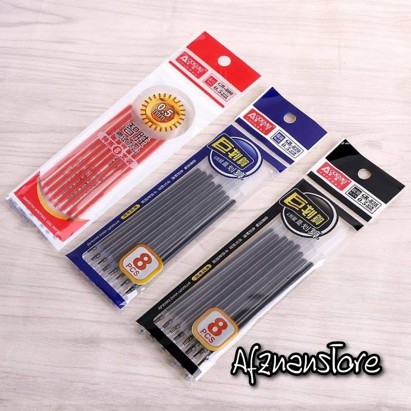

Refill Pen Gell 0.5mm Murah - Refill Pen gell isi 8 Pcs