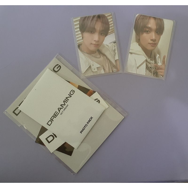 Photocard Haechan Photo Luggage Sticker SET Dreaming Ver - NCT DREAM
