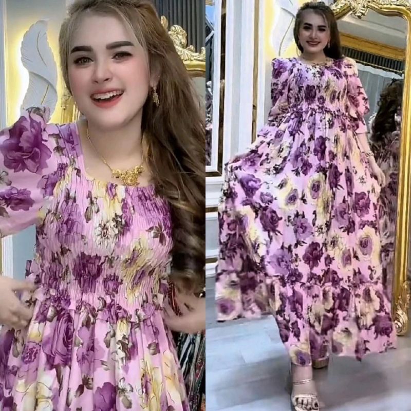 Home dress Bunga Hazel ulva riani