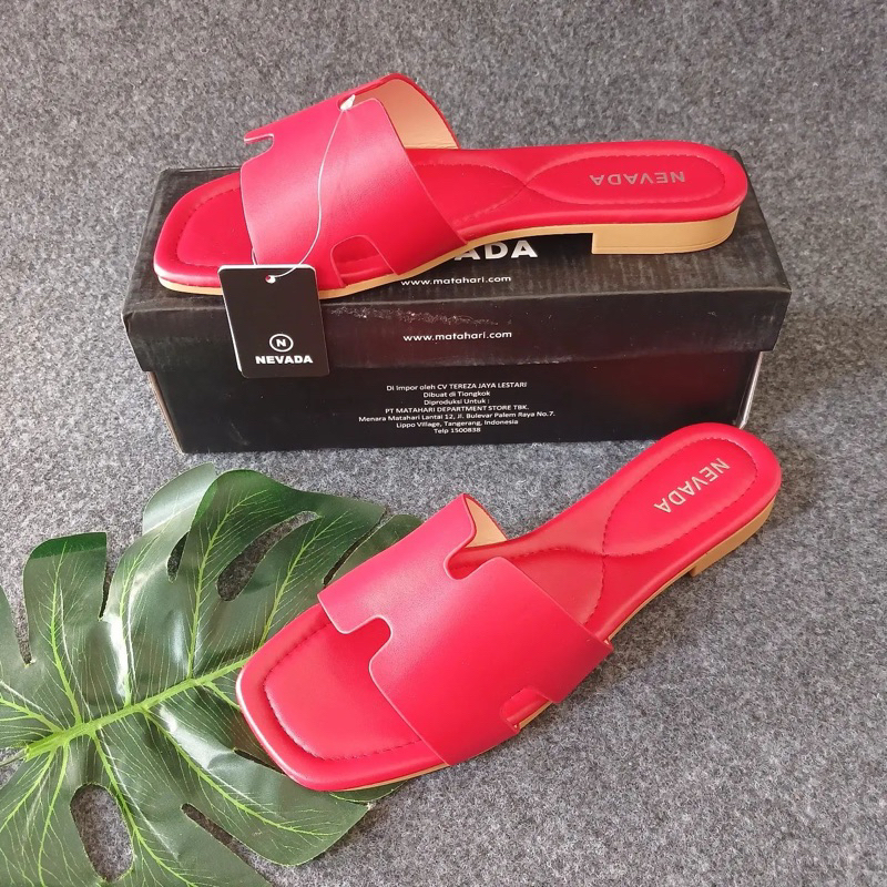 Sendal Nevada Sepatu Sendal Nevada Flat Shoes Nevada Sepatu Wanita Sendal Wanita Sepatu Sendal Wanit