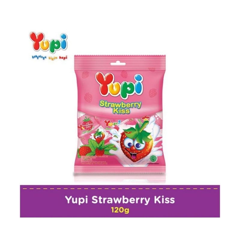 

Yupi Gummy Candies Strawberry Kis 110 gr