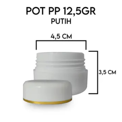 pot jar plastik 10gr ALL VARIAN