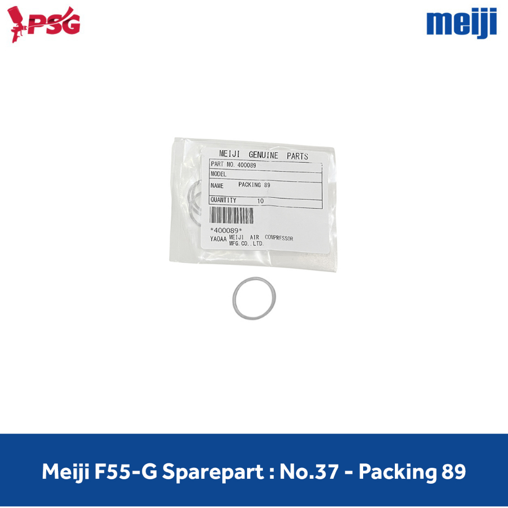 Meiji F55-G Spraygun Sparepart: No.37-Packing 89