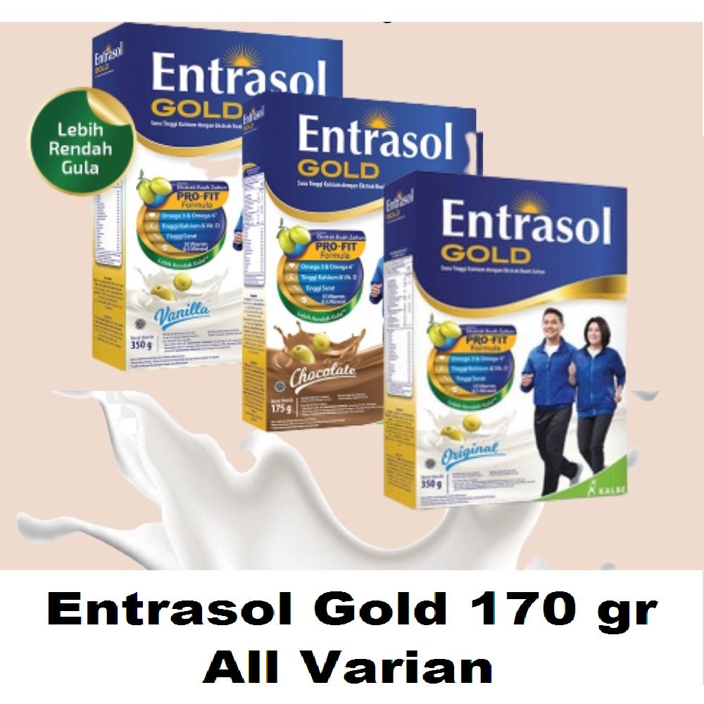 

Susu Entrasol Gold 170 gram Rasa