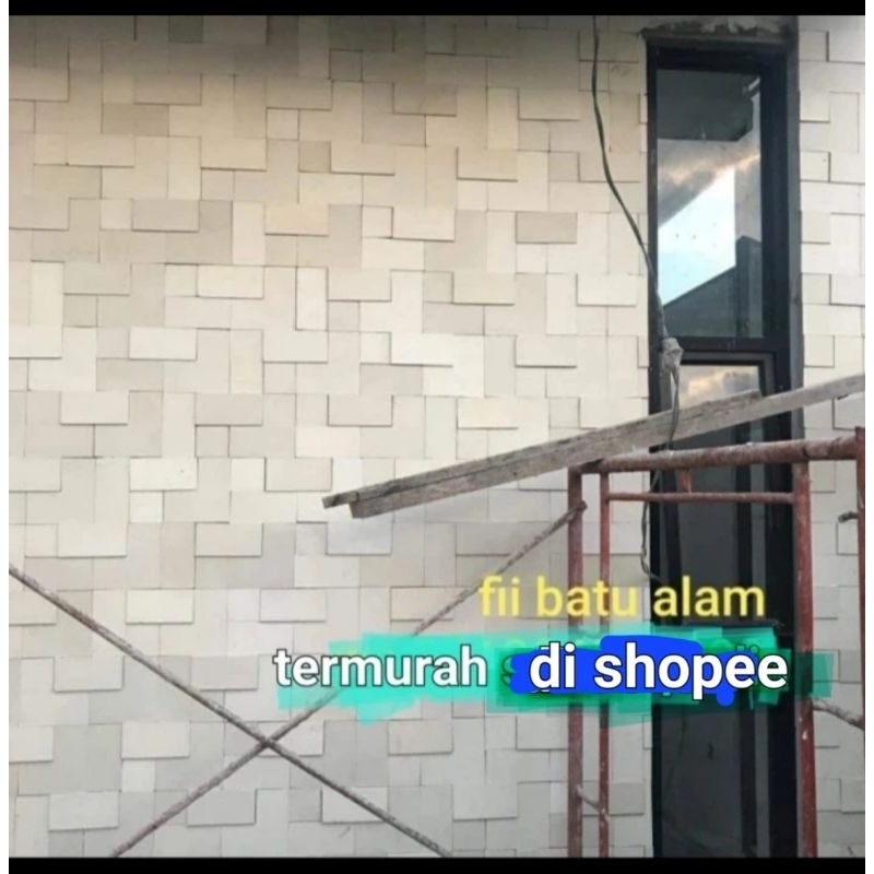 Batu alam paras jogja putih