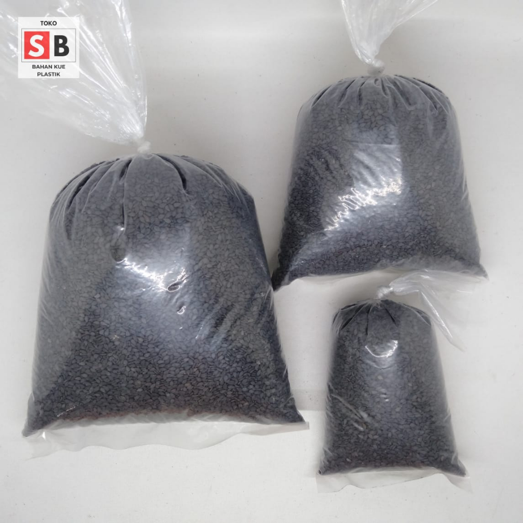 

WIJEN HITAM REPACK UK 100GR/ 250GR/ 500GR/ WIJENKU HITAM BLACK SESAME SEED