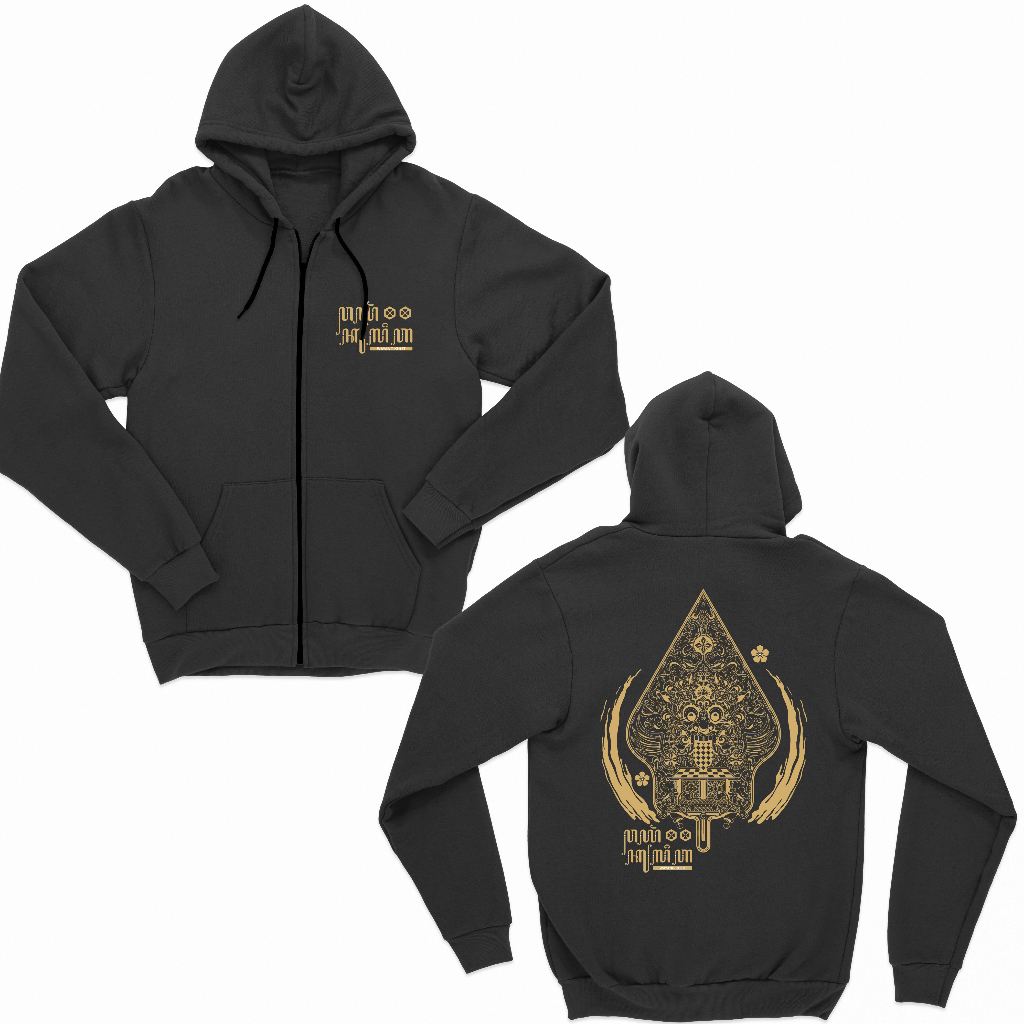 JAKET ZIPPER GUNUNGAN WAYANG BIG SIZE JUMBO