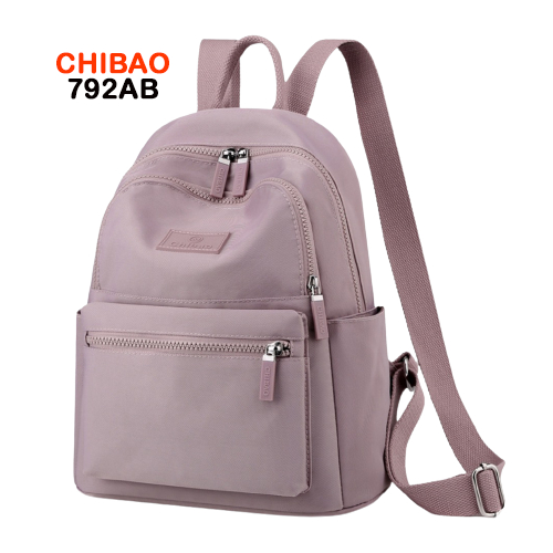 Chibao ori - Tas ransel Chibao 792-AB Original nilon waterproof ransel wanita