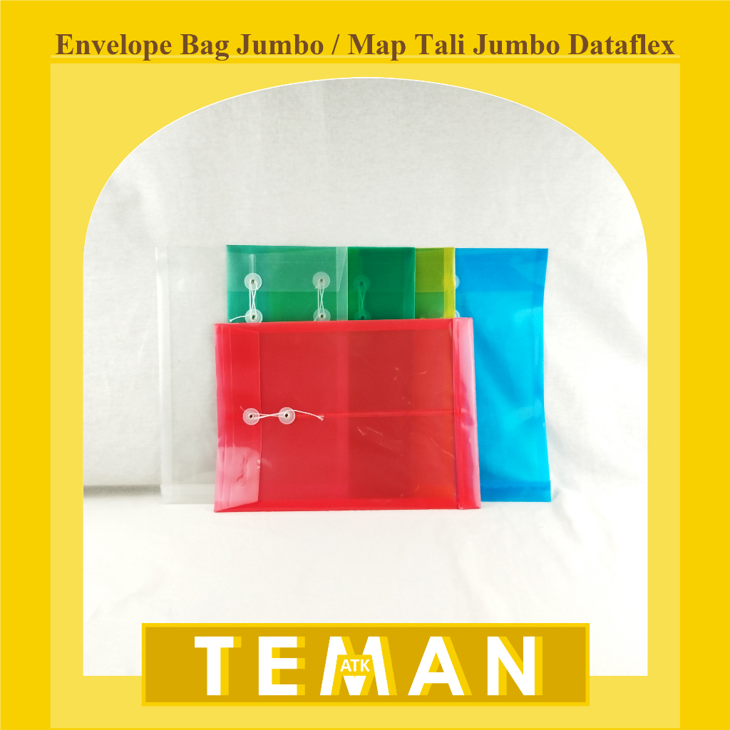 

Envelope Bag / Map Tali Spine Jumbo Dataflex FOLIO - isi 12pcs (DF-7212)