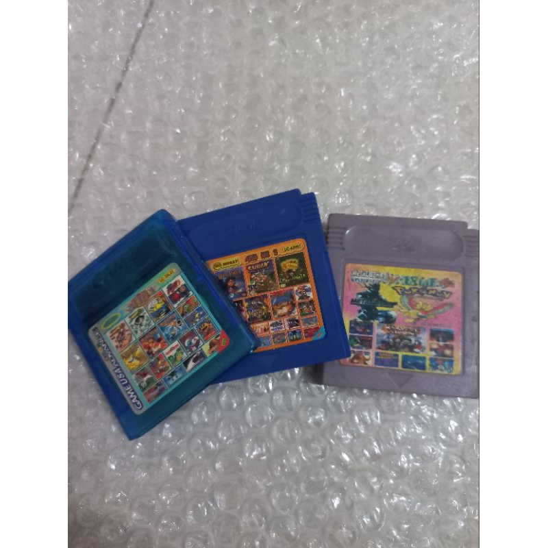 KASET GAME BOY CARTRID KAYAKNYA SUDAH RUSAK BEKAS SECOND PRELOVED NINTENDO CARTRIDGE GAMES