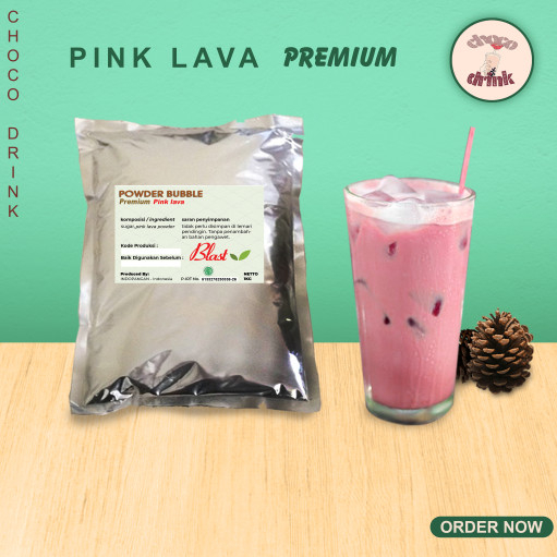 

Powder Bubuk Minuman Pink Lava Premium 1 kg