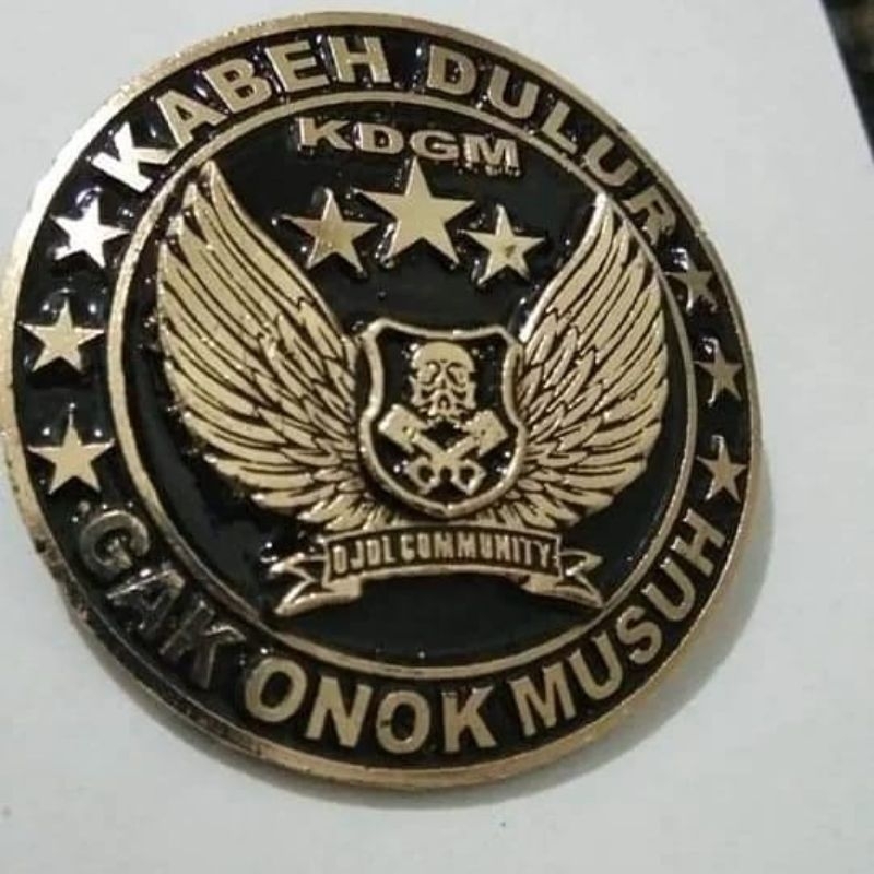 pin cor murah custom