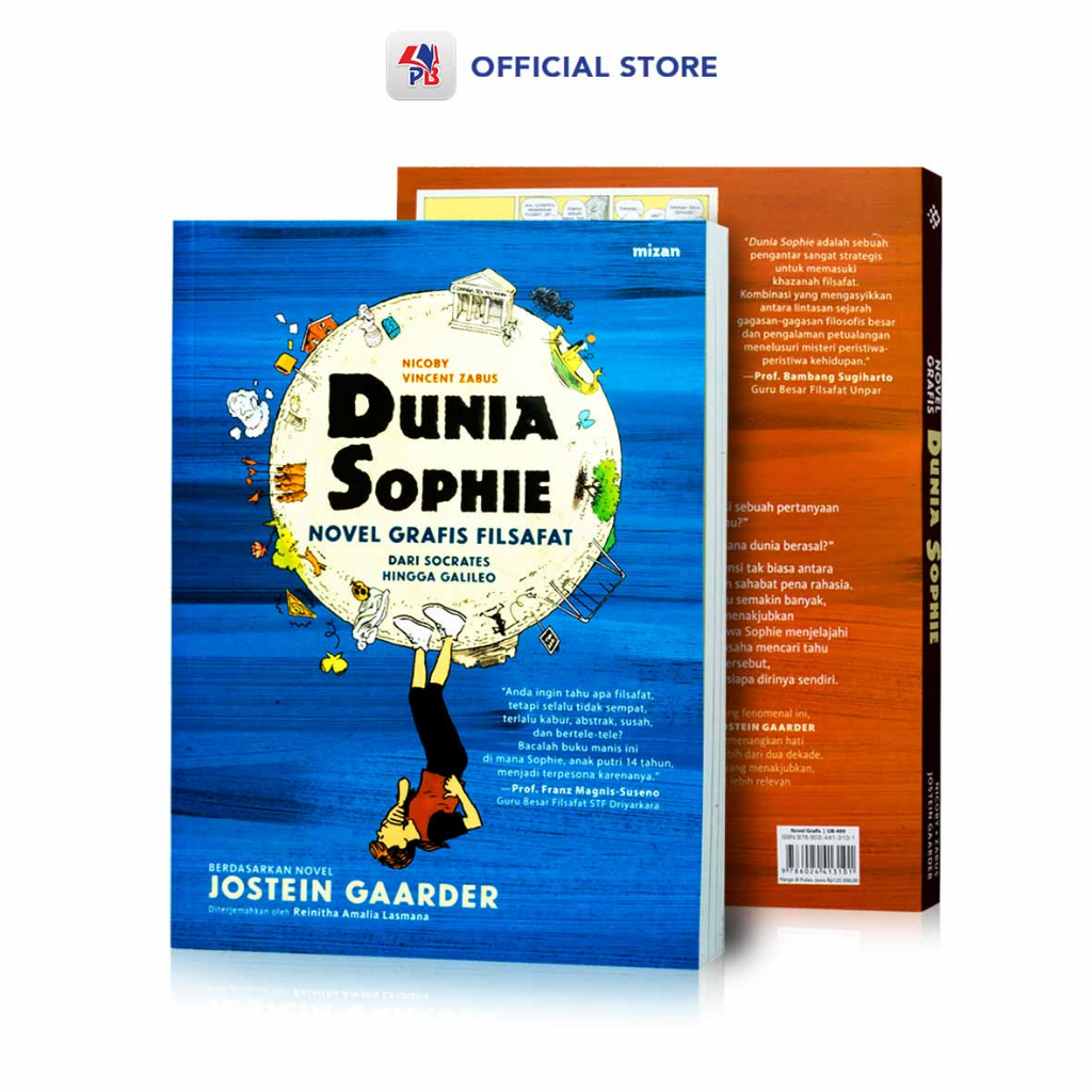 Buku Novel Grafis / Dunia Sophie Novel Grafis Filsafat (Buku I) Sophie World / MIZAN MEDIA UTAMA - P