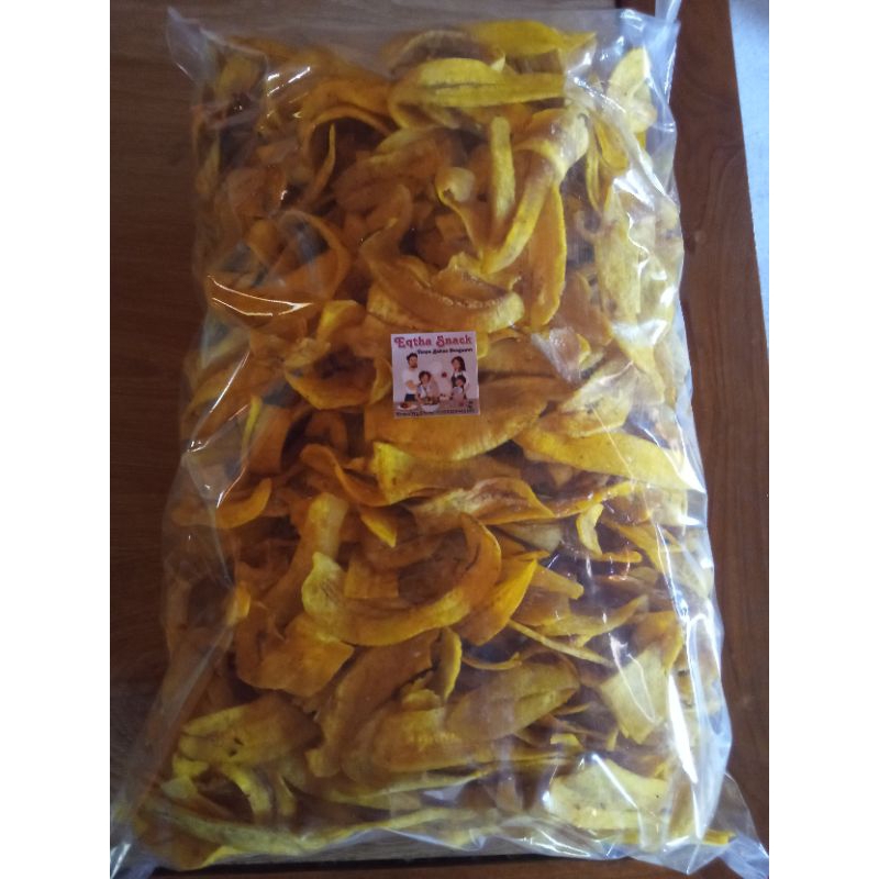 

KERIPIK PISANG RASA MANIS DAN ASIN GURIH 1.000 GRAM MAKANAN RINGAN