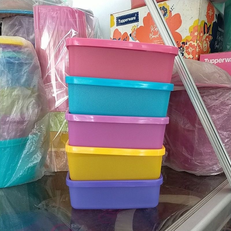 Large Square Away Tupperware