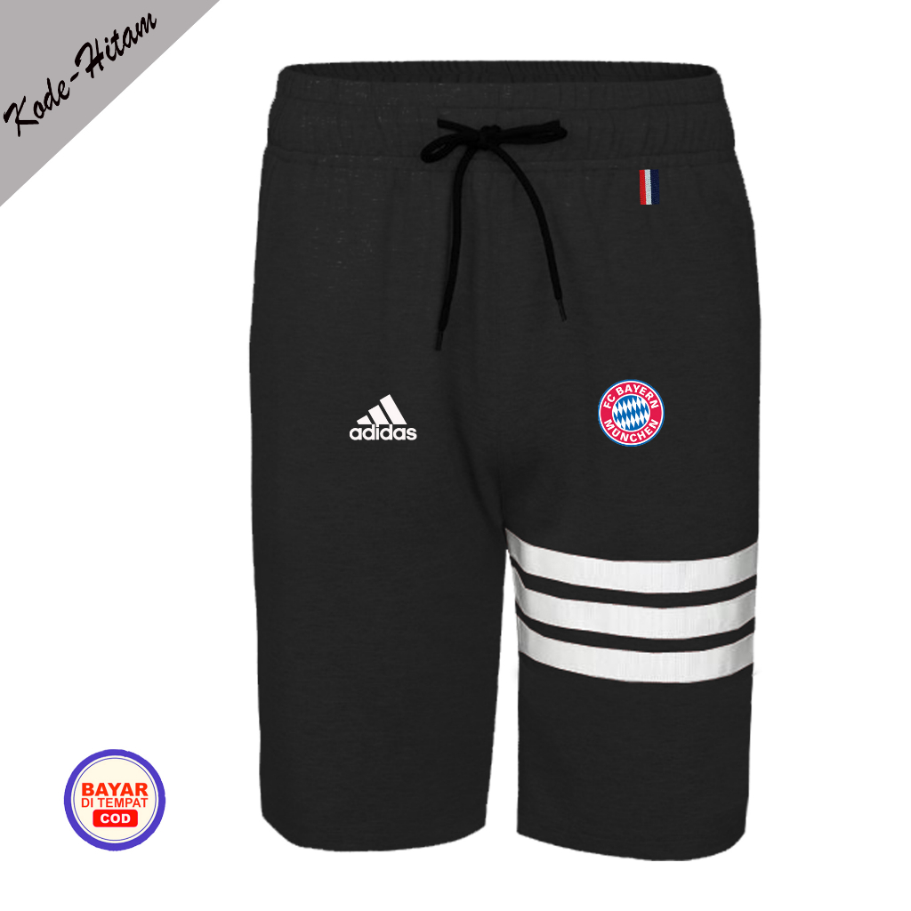 celana jogger pria logo bayern munchen terbaru / celana cargo pendek pria premium / celana pria mura