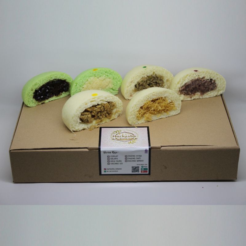 

6pcs Bakpao Varian Rasa - Bakpao Markusha