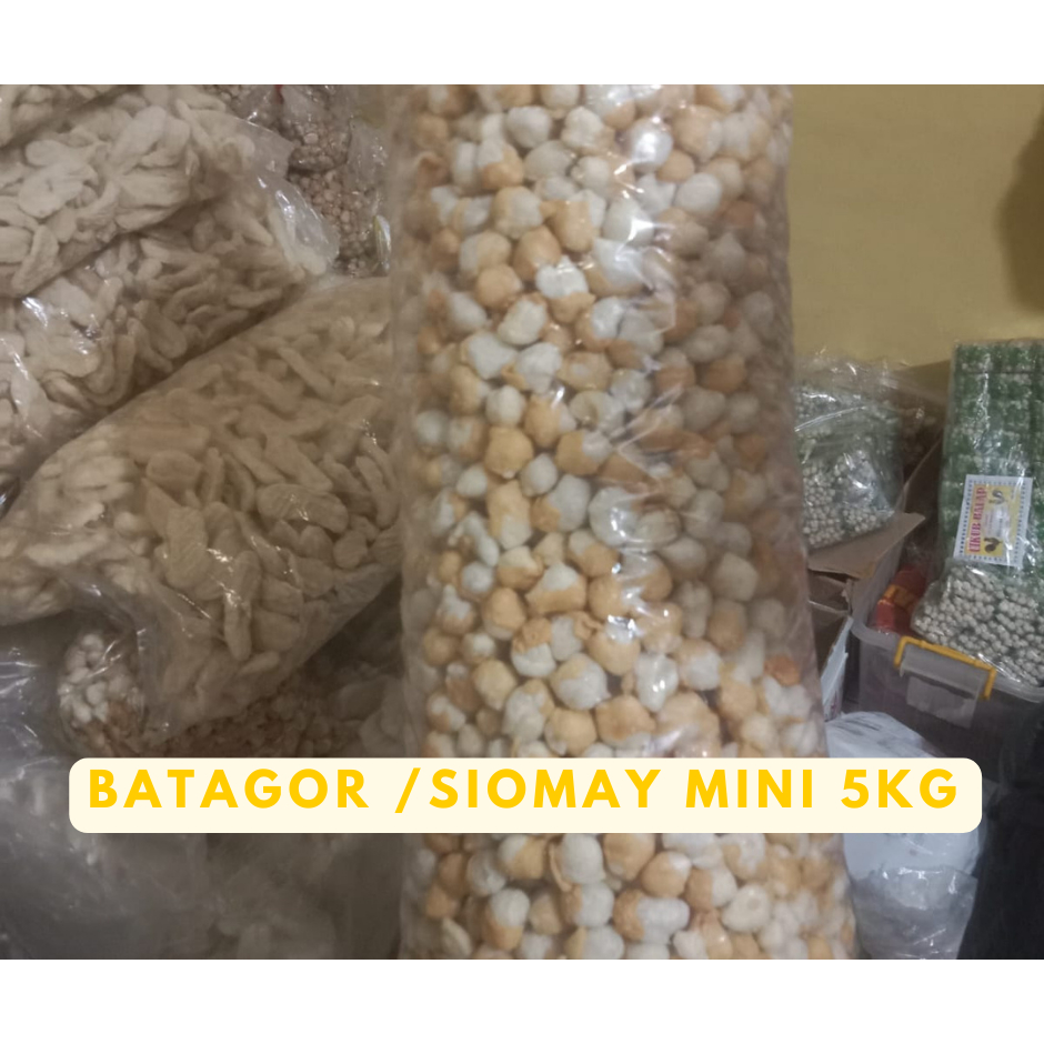 

Batagor mini/Siomay kering gurih dan nikmat. harga merakyat 5kg