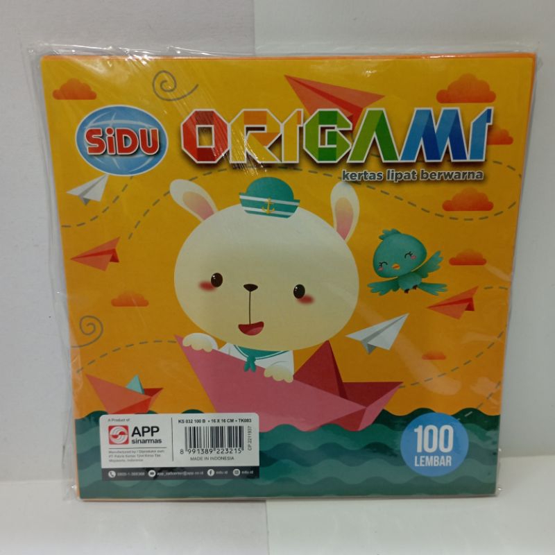 

SIDU ORIGAMI 16x16cm isi 100 lembar / pack