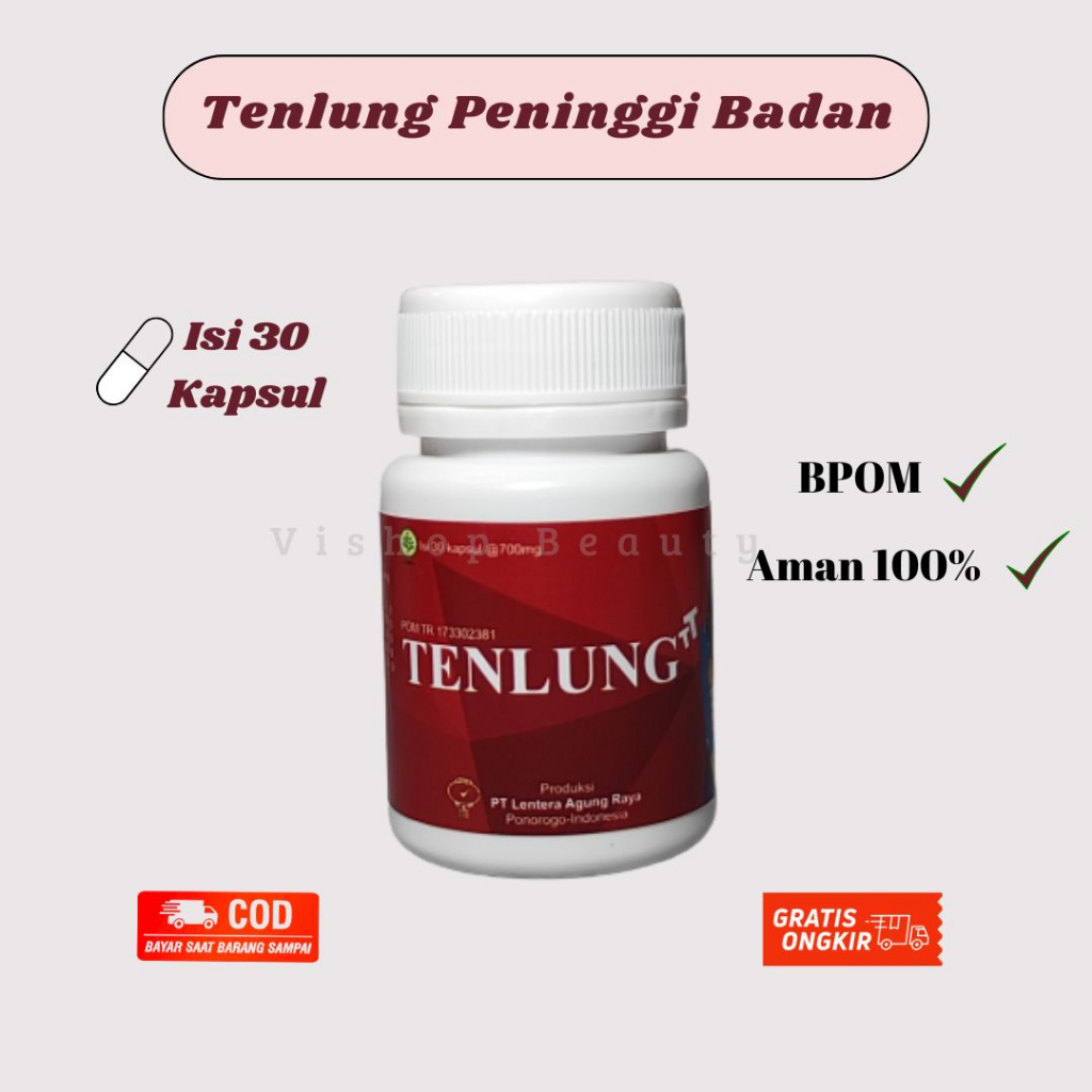 Tenlung Peninggi Badan isi 30 Kapsul