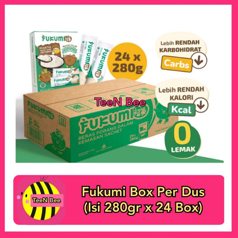 

Fukumi Beras Porang Beras Shirataki Sachet 24 Box Per Dus Karton