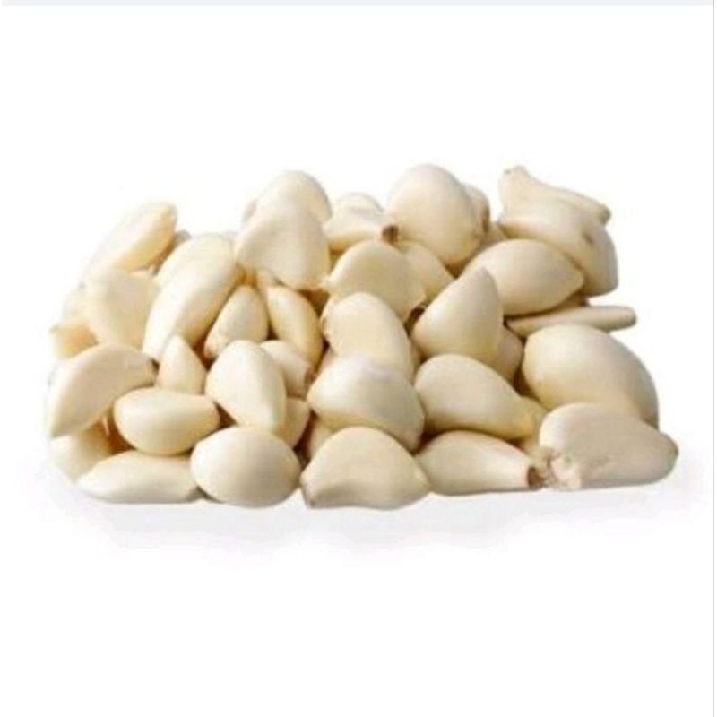 

Bawang putih kupas 250gram.