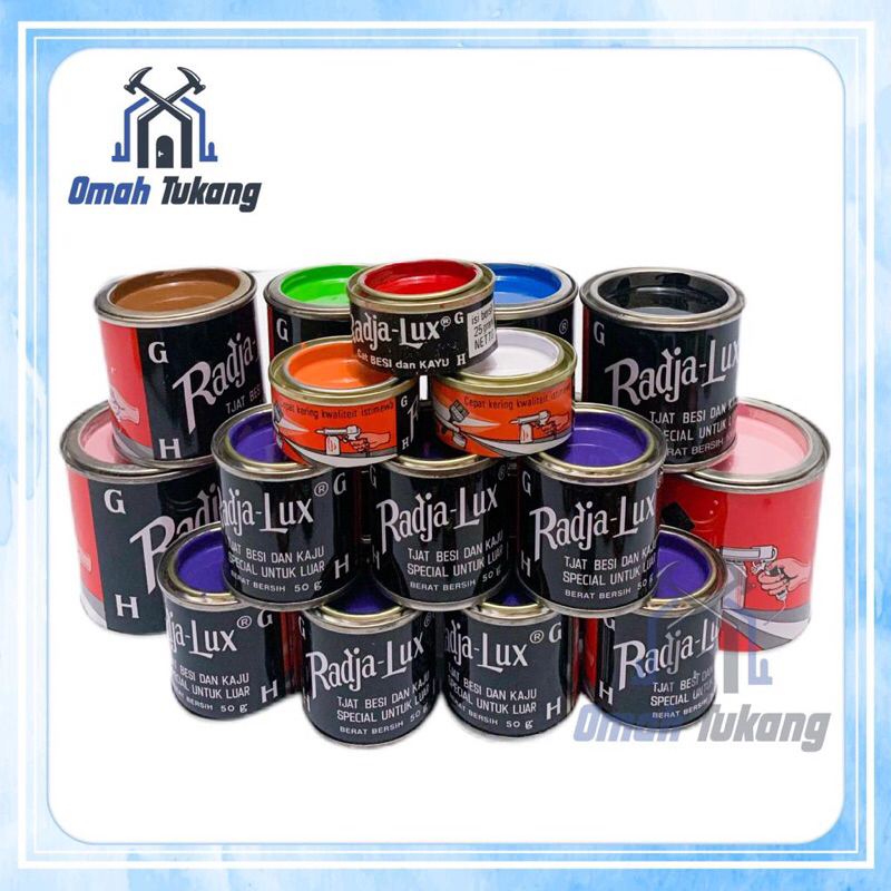 Cat Kayu dan Besi RADJA LUX 200gr / Cat RADJA LUX 200gr