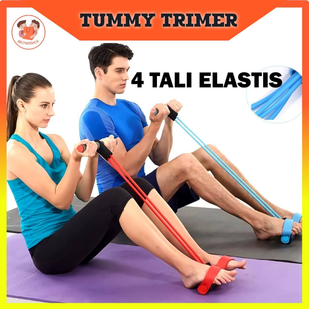 Brother's Shop Tummy Trimmer Alat Fitness - Alat Olahraga Pengecil Perut dan Pembakar Lemak - 100354