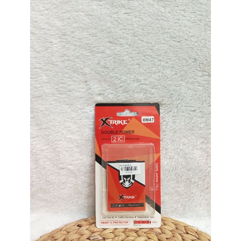 BATERAI DOUBLE POWER XTRIKE BM47 REDMI 3/3S/4X