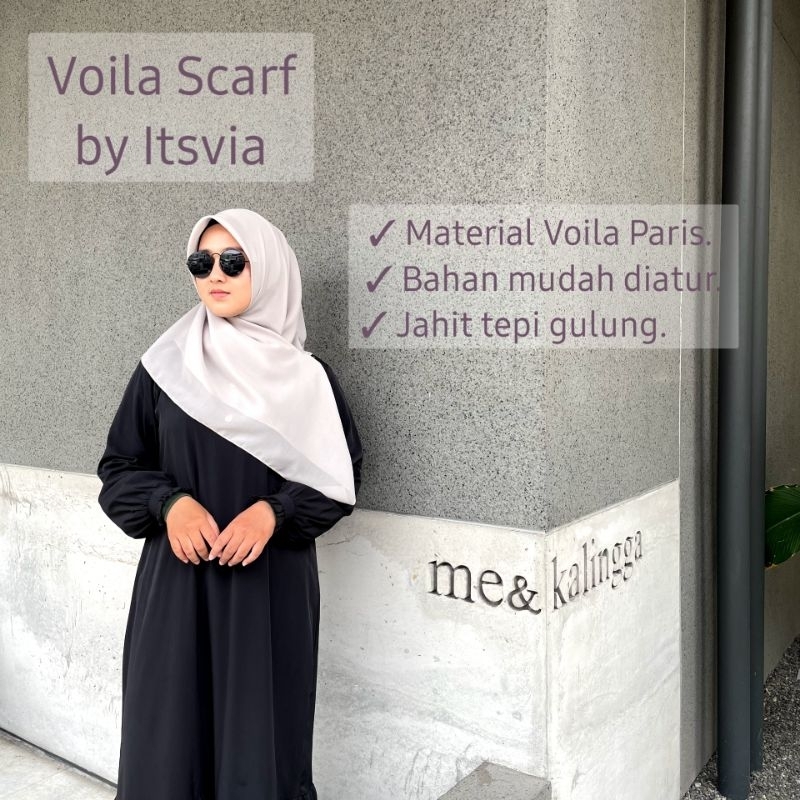 Voila Scarf | Hijab Segiempat Voila