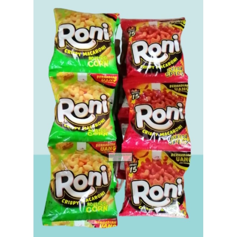 

Dua Kelinci Roni Crispy Macaroni Renceng Makroni Berhadiah Uang Jika Beruntung isi 10Pcs x 28gram