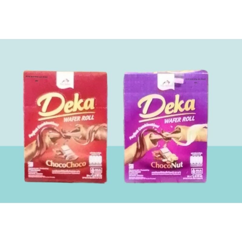 

Dua Kelinci Deka Wafer Roll Dk Astor Stick isi 24 Pcs x 7gram