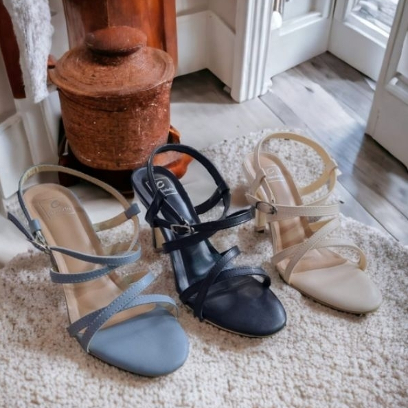 Sepatu Pesta Wanita Import Terbaru Sepatu Hak Tali High Heels Dewasa Terbaru  Model Sekarang