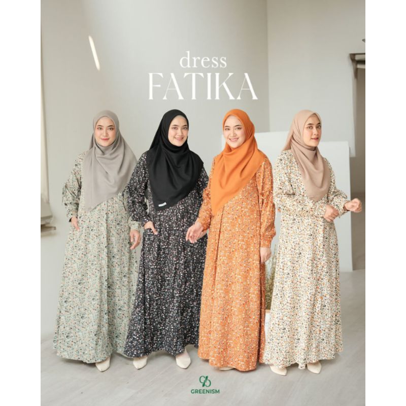 FATIKA DRESS BY GREENISM/FATIKA DRESS GREENISM/GAMIS BY GREENISM/DRESS.BY GREENISM