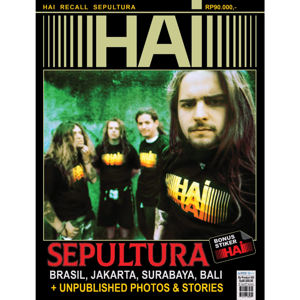 Majalah HAI edisi RECALL SEPULTURA